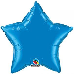 20 "/ 51cm Solid Color Star Sapphire Blue Qualatex # 99603