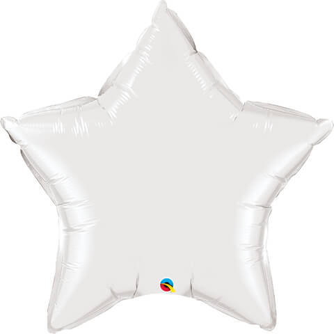 36 ″ / 91cm Solid Color Star White Qualatex # 12348