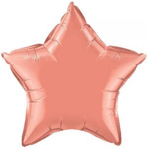 20 ″ / 51cm Solid Color Star Coral Qualatex # 17374