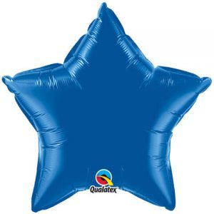 20 ″ / 51cm Solid Color Star Dark Blue Qualatex # 86472