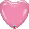 18" / 46cm Solid Colour Heart Rose Qualatex #12891