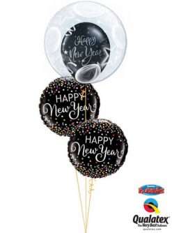 Bukiet 627 Balloon Year's Day Qualatex #16661 52891-2 40567