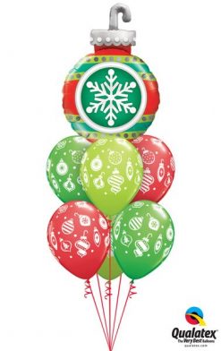 Bukiet 625 Snowflake Ornament Qualatex #52940 53428-2