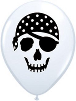 5" / 13cm Pirate Skull Qualatex #99779-1