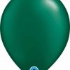 11 28cm Pearl Forest Green Qualatex #43773-1