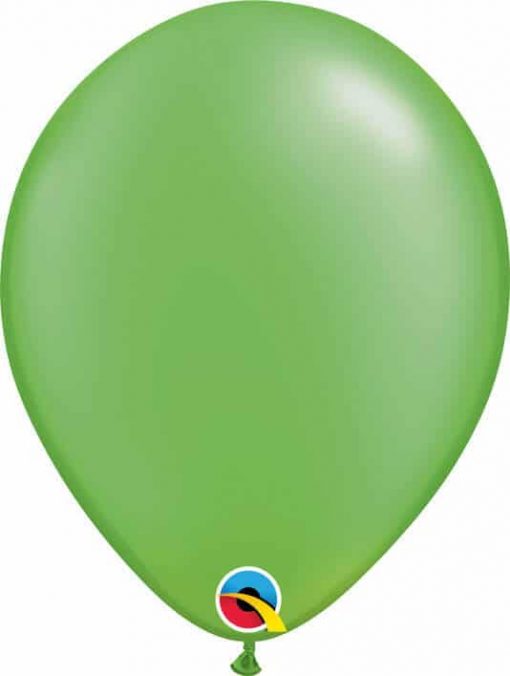 11 28cm Pearl Lime Green Qualatex #49957-1