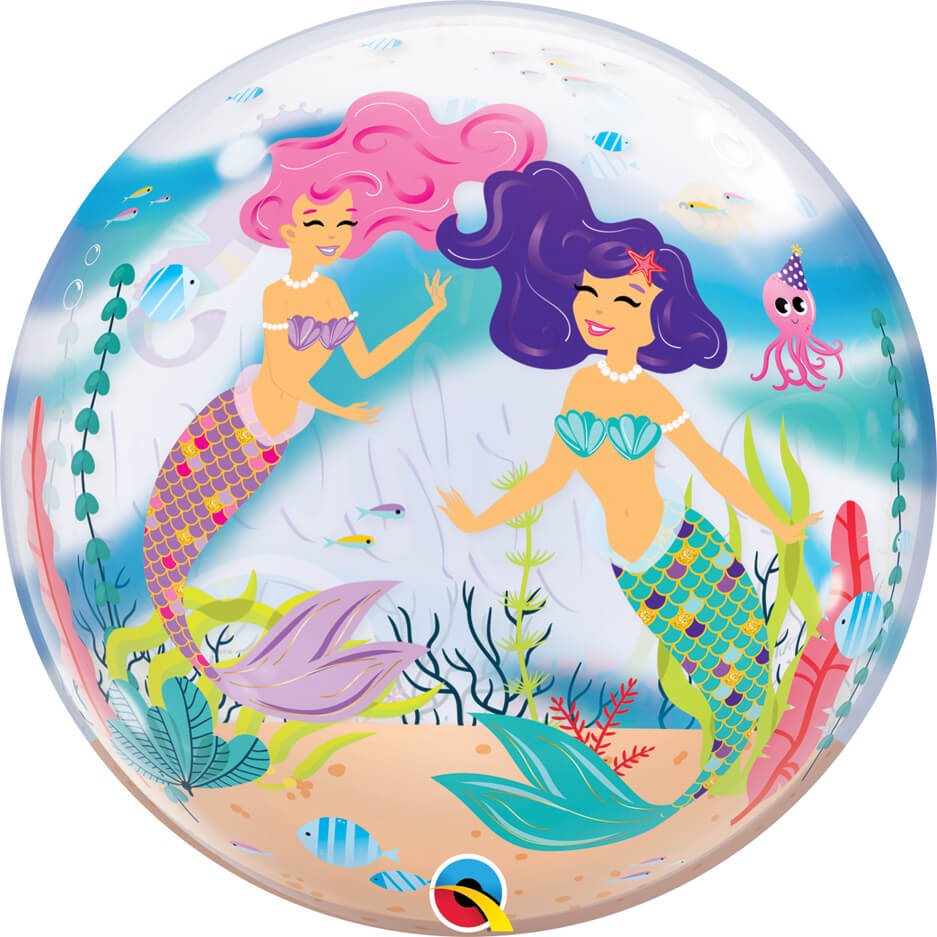 22" / 56cm Mermaid Birthday Party Qualatex #87741