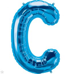 34" / 86cm Blue Letter C North Star Balloons #59233