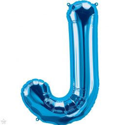 34" / 86cm Blue Letter J North Star Balloons #59247