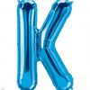 34" / 86cm Blue Letter K North Star Balloons #59249