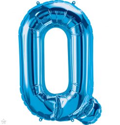 34" / 86cm Blue Letter Q North Star Balloons #59261