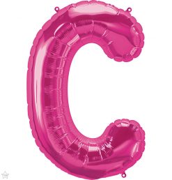 34" / 86cm Magenta Letter C North Star Balloons #59968