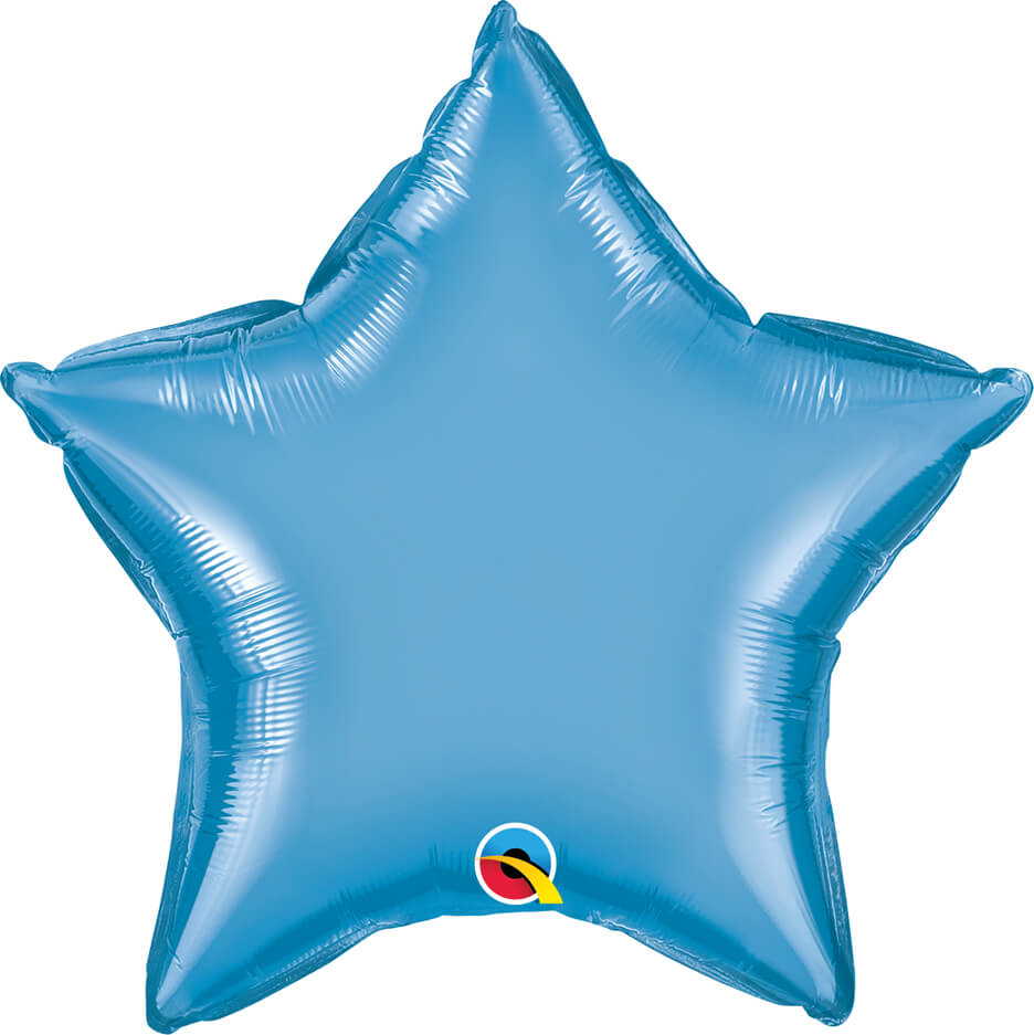 20" / 51cm Star Chrome® Blue Qualatex #90081