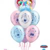 Bukiet 1078 Disney Princess Trio Bouquet Qualatex #46725 18679-6