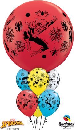 Bukiet 1373 Giant Spider-Man Birthday Bouquet Qualatex #49573 18672-6